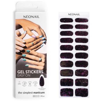 NEONAIL Easy On Gel Stickers folii autocolante pentru unghii cu utilizarea lămpii UV/LED - imagine 2